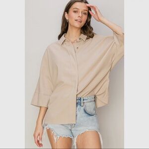 19 Chic Oversized Button Down Shirt